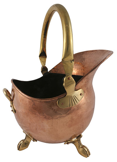 Solid Copper Imperial Scuttle